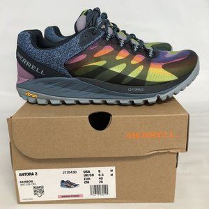 NWT MERRELL Women's Breathable Vegan Friendly Rainbow Athletic Shoes size 9